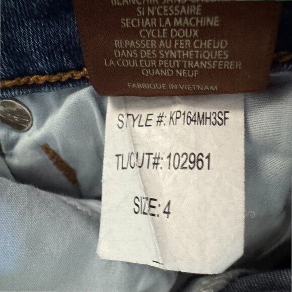 KUT FROM THE KLOTH Mia Toothpick Stretch Denim Jeans Women's 4 - Picture 6 of 7
